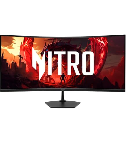 Amazon.com: acer Nitro XZ306C X 29.5-inch Ultrawide Gaming Monitor